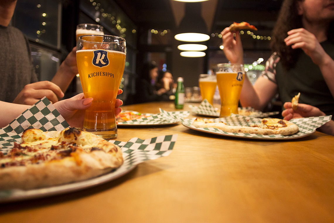 Pizza and Beer